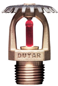 Спринклер розетка вверх (Хром), температура срабатывания 57°С DUYAR DY-3333-57 хром Полироли