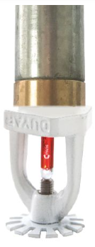 Спринклер сухого типа розеткой вверх (белый), 100 mm, температура срабатывания 68°С DUYAR DY-6437-100/68 белый Индикаторы часового типа